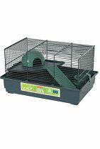 Levně Klec myš EHOP 40cm šedá/zelená s výbavou Zolux