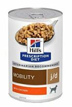 Hill's Can. PD J/D Mobility Konz. 370g 9 + 3 zdarma