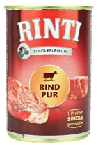 Rinti Dog konzerva Sensible PUR hovězí 400g
