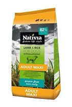 Levně Nativia Dog Adult Maxi Lamb&Rice 15kg