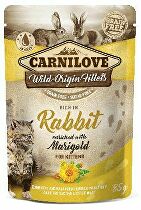 Carnilove Cat Pouch Kitten RabbitEnriched&Marigold 85g + Množstevní sleva