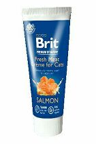 Brit Premium Cat by Nature Creme Salmon Fresh Meat 75g + Množstevní sleva