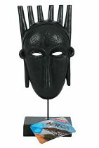 Levně Akvarijní dekorace AFRICA Mužská maska L 25,7cm Zolux
