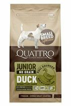 Levně QUATTRO Dog Dry SB Junior Kachna 7kg