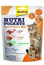 Gimcat Nutri Pockets Malt & Vitamin Mix 150 g + Množstevní sleva