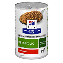 Levně Hill's Can. PD Metabolic Chicken Konz. 370g