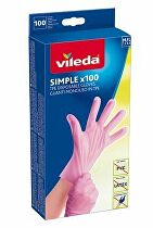 Levně Vileda Simple rukavice M/L 100ks