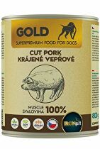 Levně IRONpet Gold Dog Pork cut muscle konzerva 800g