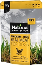 Levně Nativia Real Meat Chicken&Rice 8kg