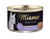 Miamor Cat Filet konzerva tuňák+kalamáry100g