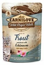 Carnilove Cat Pouch Trout Enriched & Echinacea 85g + Množstevní sleva