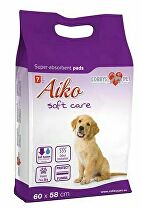 Podložka absorbční pro psy Aiko Soft Care 60x58cm 7ks