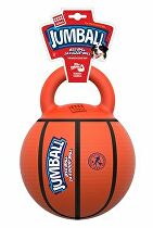 Hračka pes GiGwi Jumball Basketball míč s rukojetí