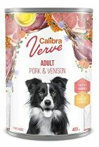 Calibra Dog Verve konz.GF Adult Pork&Venison 400g + Množstevní sleva 5+1 zdarma