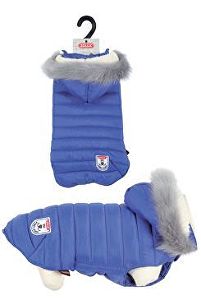Obleček prošívaná bunda pro psy URBAN modrá 35cm Zolux