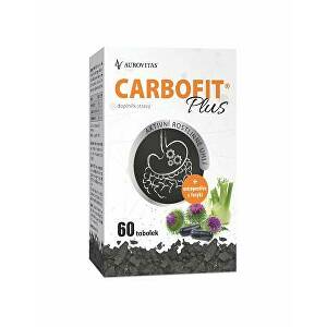Carbofit aktivované dřevěné uhlí 60tob