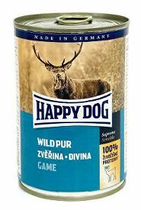 Happy Dog konzerva Wild Pur Zvěřinová 400g