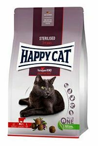 Happy Cat Sterilised Voralpen-Rind/Hovězí 10kg
