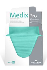 Podložka MedixPro skládaná v boxu 33x48cm, 80ks zelená