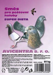 Avicentra Super dieta holub 25kg