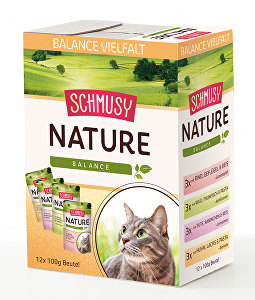 Schmusy Cat Nature Menu kapsa 4x3x100g multipack