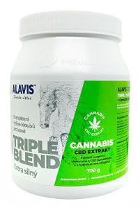 Alavis Triple Blend Extra silný+Cannabis CBD Extr.700g