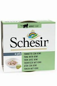 Schesir Cat konz. Adult tuňák/kiwi 75G