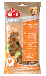 Pochoutka 8in1 Minis chicken & carrot