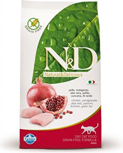 N&D Grain Free CAT Neutered Chicken&Pomegranate 5kg