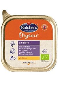 Butcher's Cat Organic Sensitive s kuřecím vanička 85g