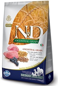 N&D LG DOG Adult M/L Lamb & Blueberry 12kg