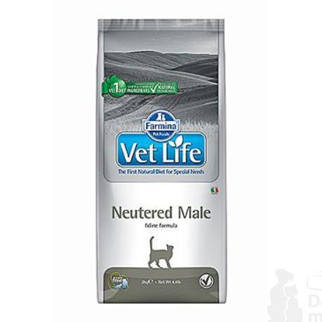 Vet Life Natural CAT Neutered Male 2kg