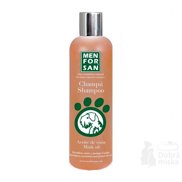 Šampon Menforsan ochranný s norkovým olejem 1l