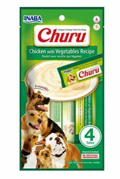 Churu Dog Chicken with Vegetables 4x14g + Množstevní sleva