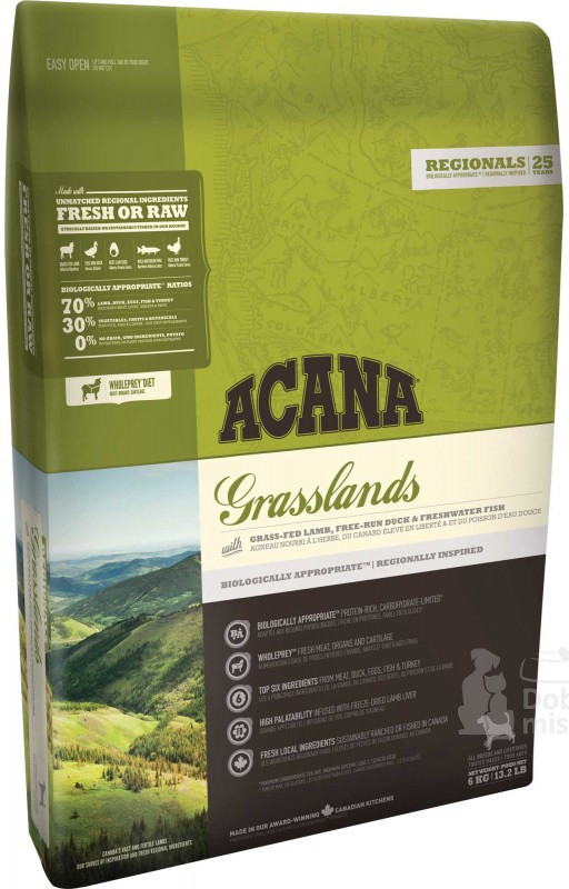 Acana Dog Grasslands Regionals 11,4 kg + Doprava zdarma