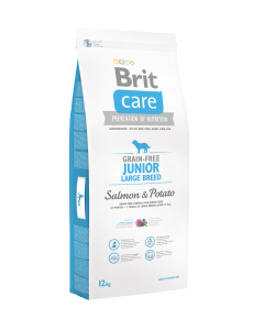 Brit Care Dog Grain-free Junior LB Salmon & Potato12kg