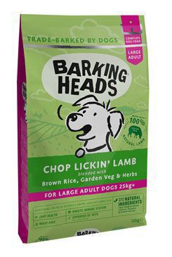 BARKING HEADS Chop Lickin’ Lamb (Large Breed) 12kg + Doprava zdarma