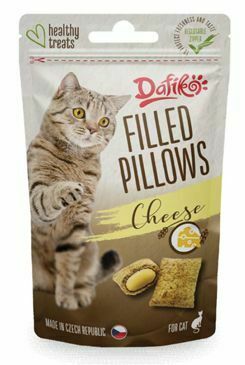 Dafíko plněné polštářky pro kočky sýrové 40g + Množstevní sleva