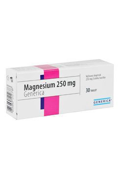 Magnesium 250mg tbl 30 Generica