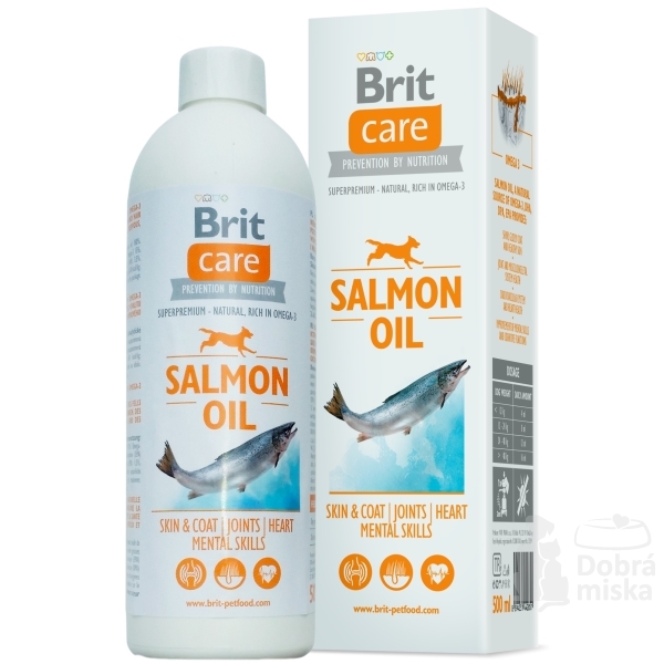Brit Care lososový olej pes 500ml
