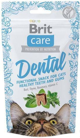 Brit Care Cat Snack Dental 50g + Množstevní sleva