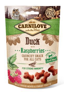 Carnilove Cat Crunchy Snack Duck&Raspberries 50g + Množstevní sleva