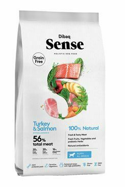 DIBAQ SENSE Salmon&Turkey Puppy 12kg + Doprava zdarma