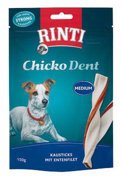 Rinti Dog pochoutka Extra Chicko Dent kachna M (150g) + Množstevní sleva