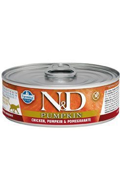 N&D CAT PUMPKIN Adult Chicken & Pomegranate 80g 1+1 zdarma
