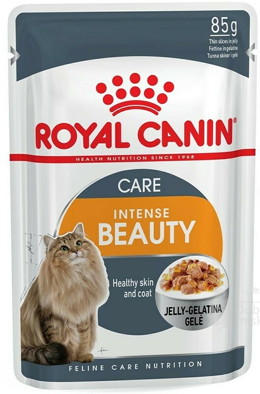 Royal Canin Feline Intense Beauty kapsa, šťáva 85g + Množstevní sleva