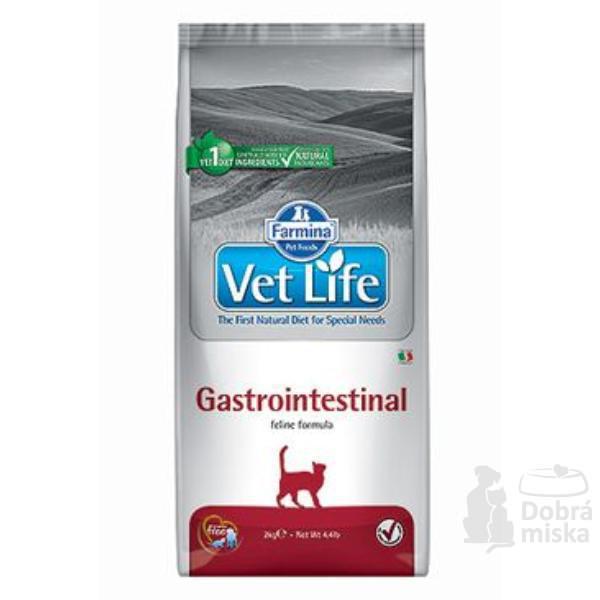 Vet Life Natural CAT Gastro-Intestinal 10kg + Doprava zdarma