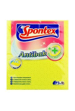 Utěrky houbové antibakteriální Spontex 3ks