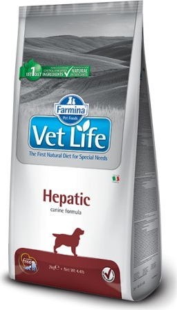 Vet Life Natural DOG Hepatic 12kg + Doprava zdarma