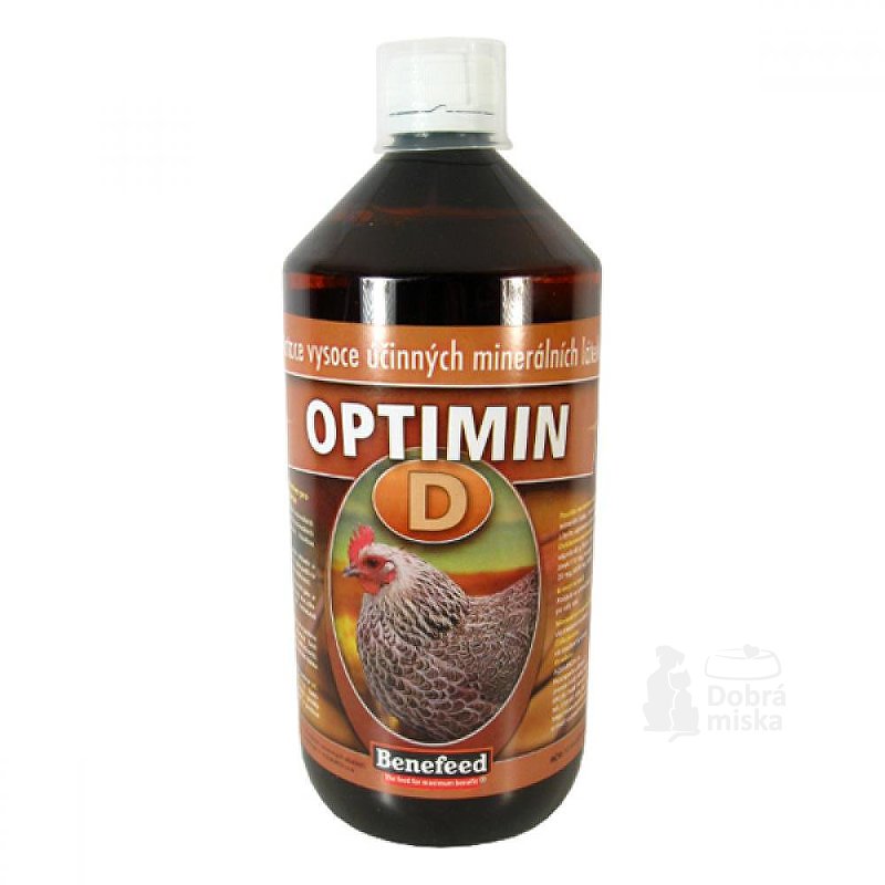Optimin D pro drůbež 1l